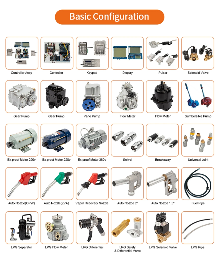 Gas Station Pump Fuel Dispenser Gear Pump Parts Tatsuno