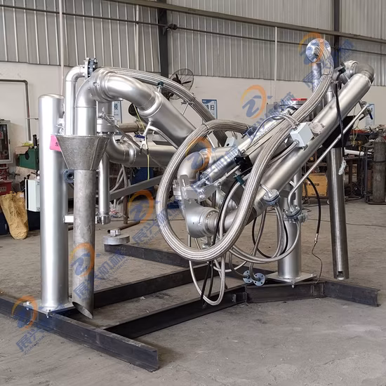 Рычаг верхней загрузки с высокотемпературным паровым нагревом для битума