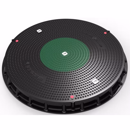 Высококачественные водонепроницаемые круглые крышки и рамы люков из композитного стеклопластика SMC GRP, водонепроницаемая квадратная крышка люка, крышка люка для осмотра смолы